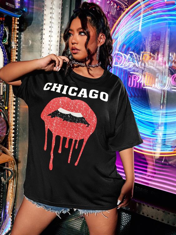 WOMEN DROP SHOULDER T-SHIRT
