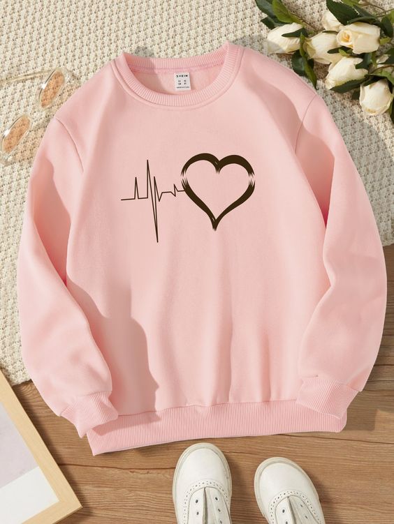 HEART PRINT TRACKSUIT
