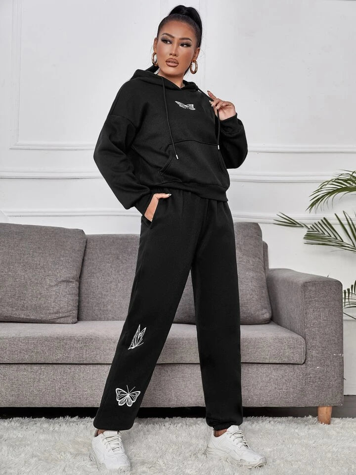 Butterfly hoodie tracksuit