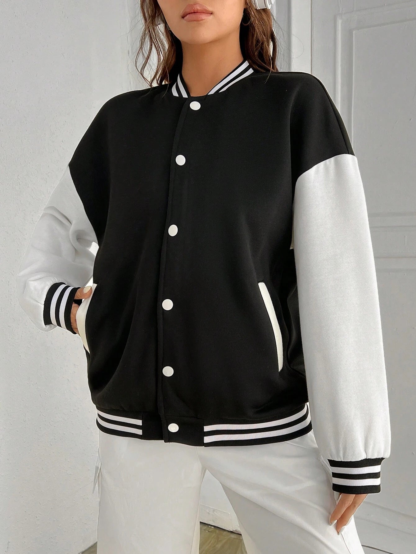Baseball bomber jacket