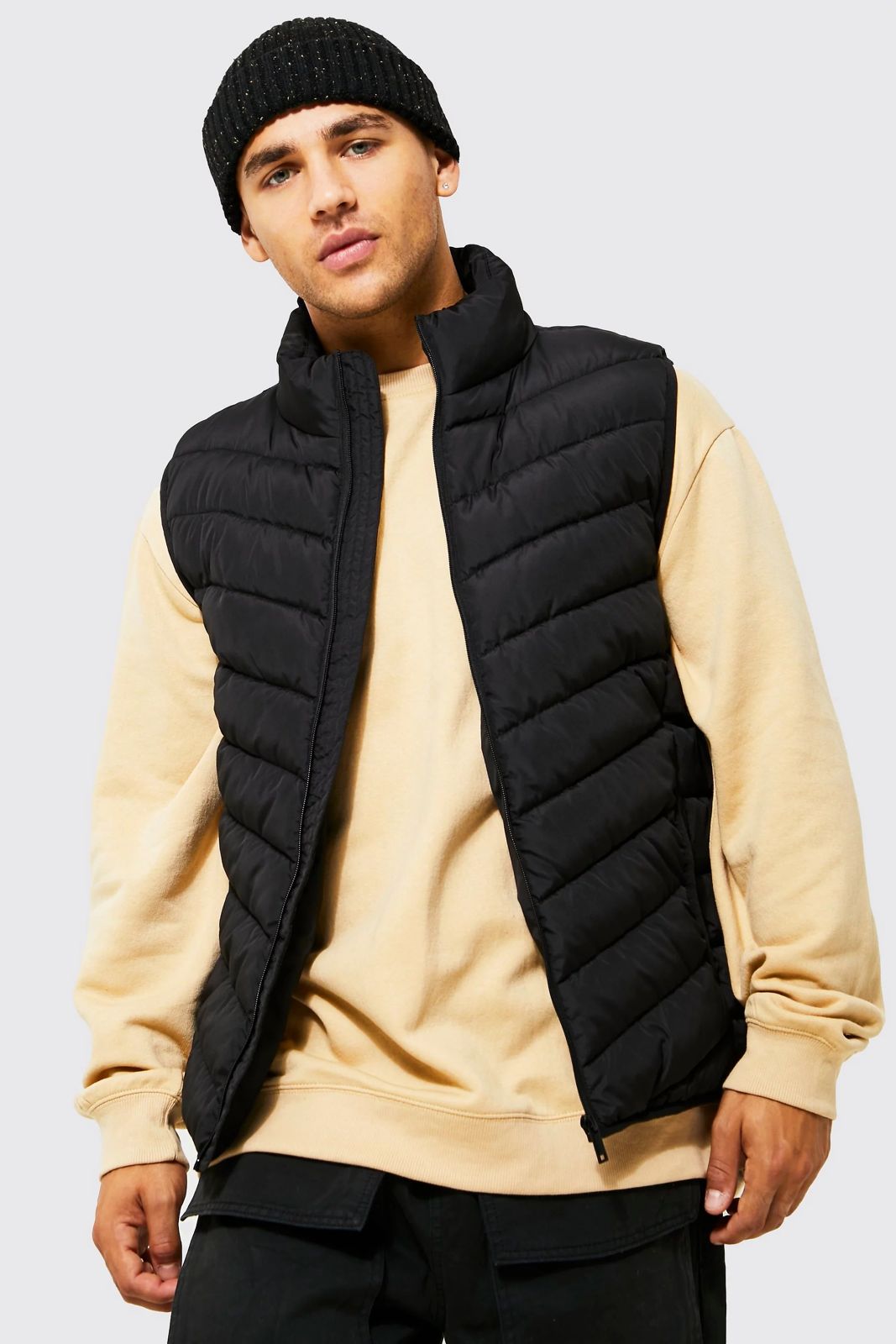 SLEEVELESS PUFFER JACKET Arbaz Apparel