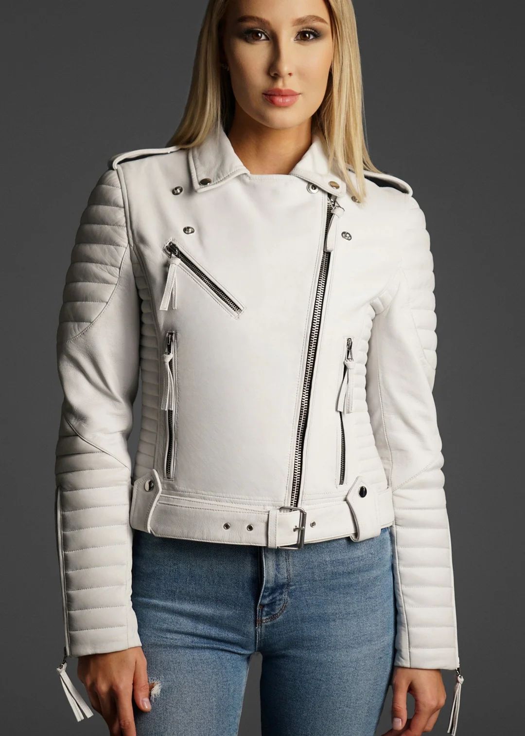 Women Faux Leather Jacket