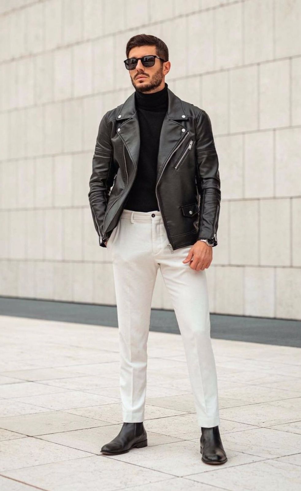 Men Faux Leather Jackets