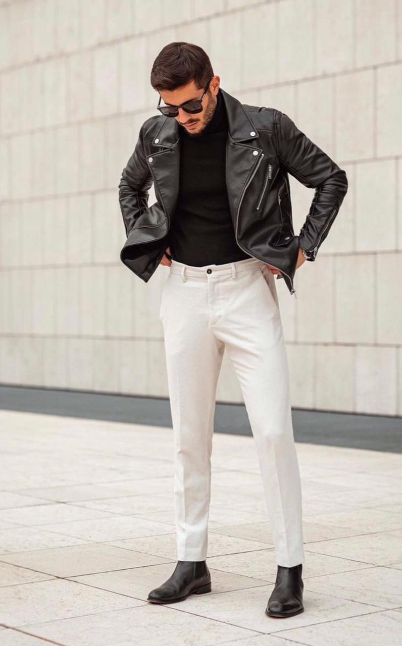 Men Faux Leather Jackets