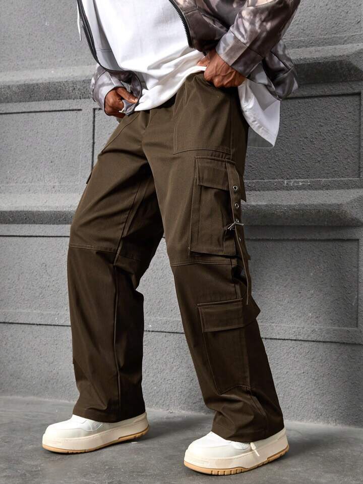 Brown Cargo Pants