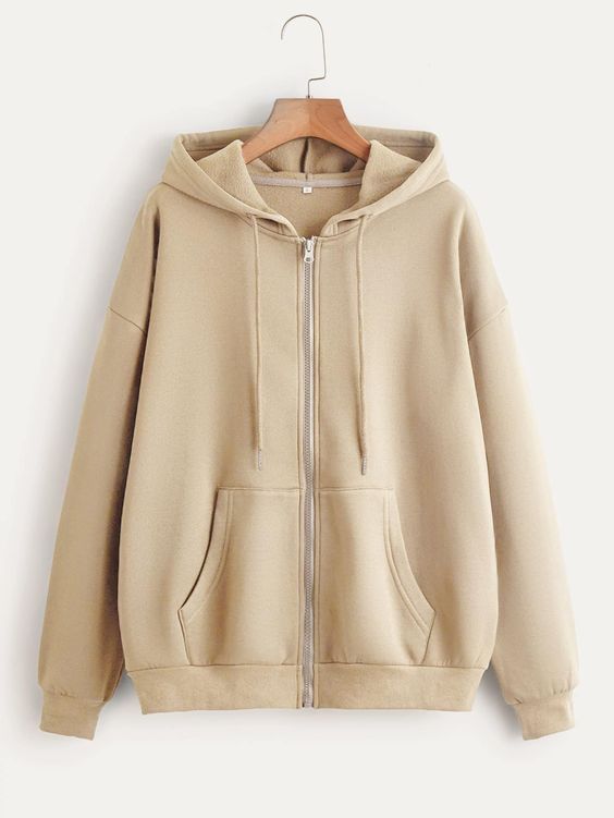 UNISEX BASIC ZIPPER HOODIE