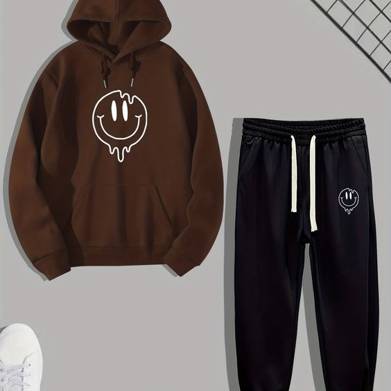 MEN LETTER GRAPHIC TRACKSUIT