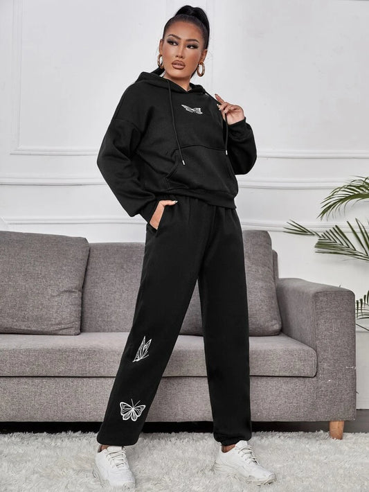Butterfly hoodie tracksuit