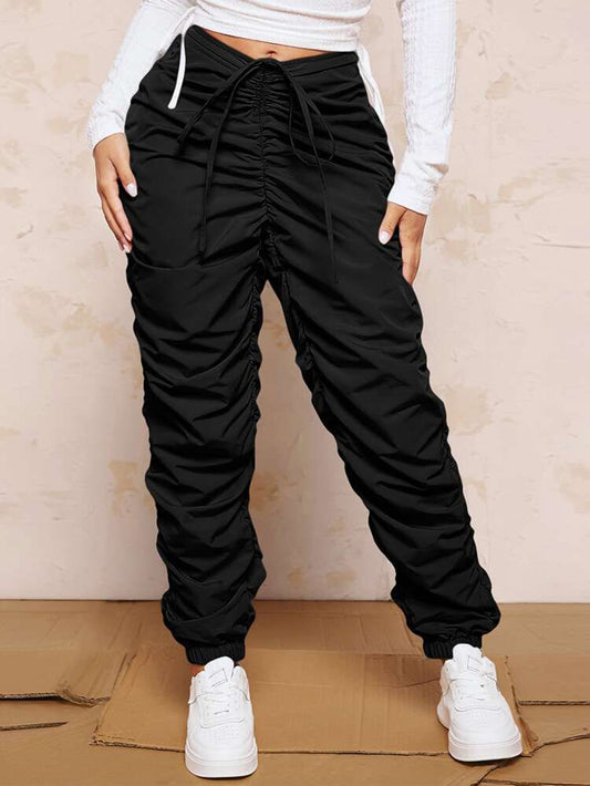 Drawstring Women Trouser