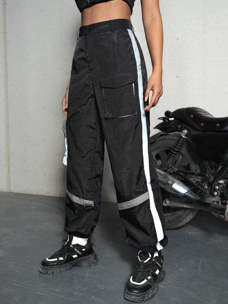 Reflective Strips Cargo Trouser