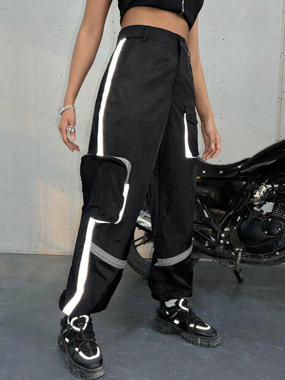 Reflective Strips Cargo Trouser