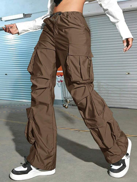 Brown 4 Pocket Cargo Trouser