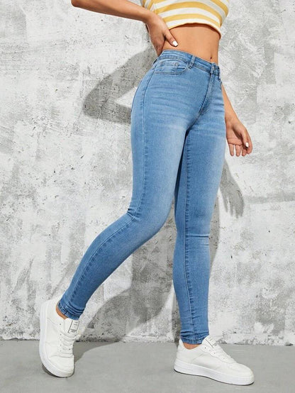 Blue Skinny Fit Jeans