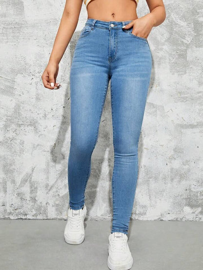 Blue Skinny Fit Jeans