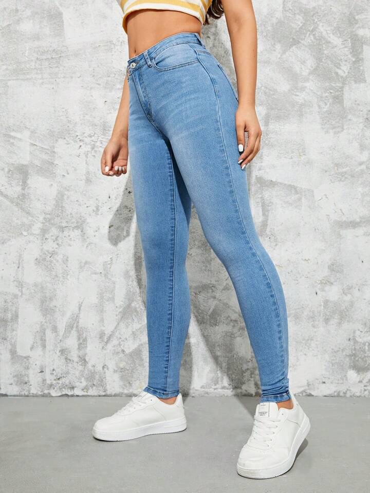 Blue Skinny Fit Jeans