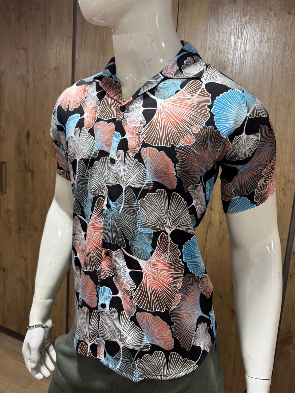 Printing Summer Short-Sleeved Shirt