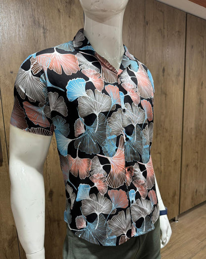 Printing Summer Short-Sleeved Shirt