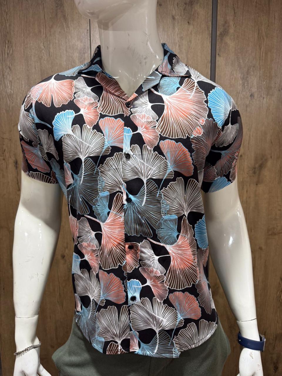 Printing Summer Short-Sleeved Shirt