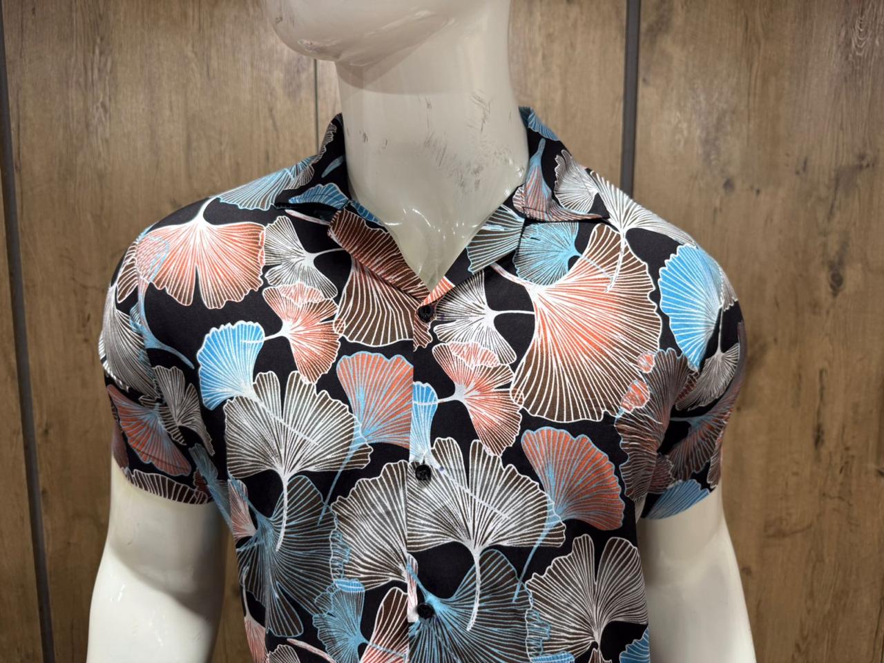 Printing Summer Short-Sleeved Shirt