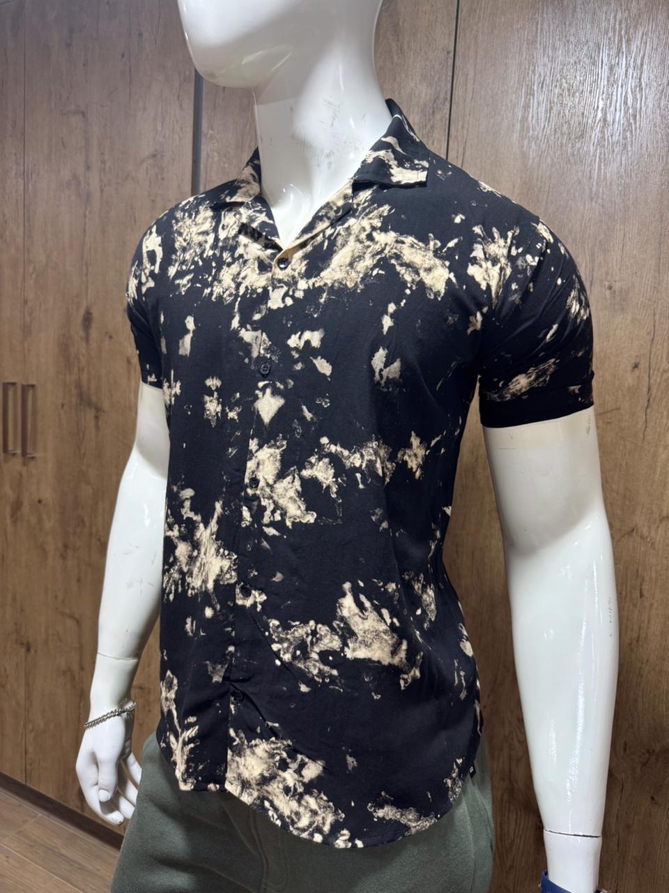 Digital Printing Short-Sleeved Shirt