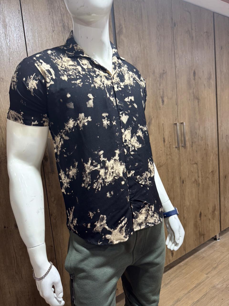 Digital Printing Short-Sleeved Shirt