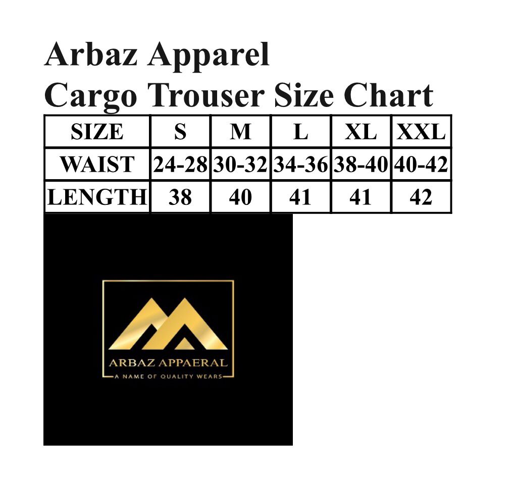 Arbaz Apparel Zip Strips Cargo Pants