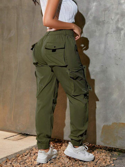 Olive Green Cargo Pants