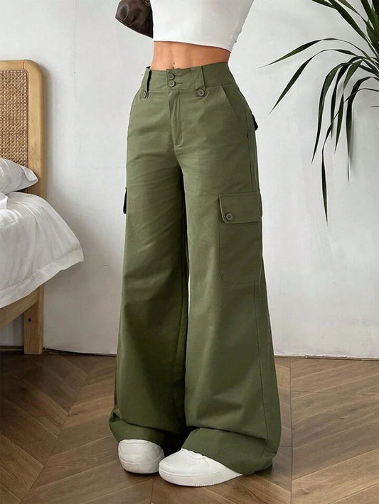 Olive Green Cargo Pants