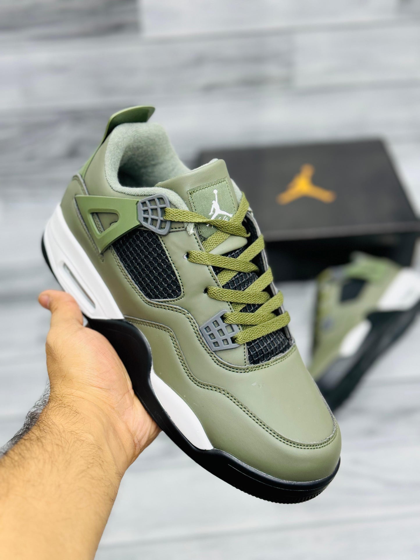 Nike Air Jordan 4 Olive