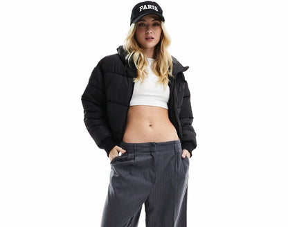 Crop Stopper Puffer Jacket