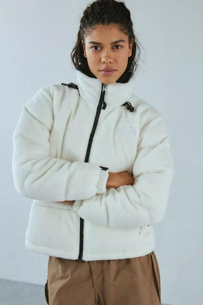 Women Sherpa Puffer Jacket