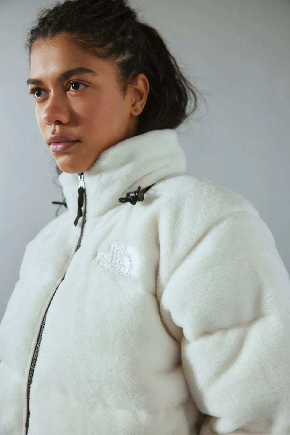 Women Sherpa Puffer Jacket