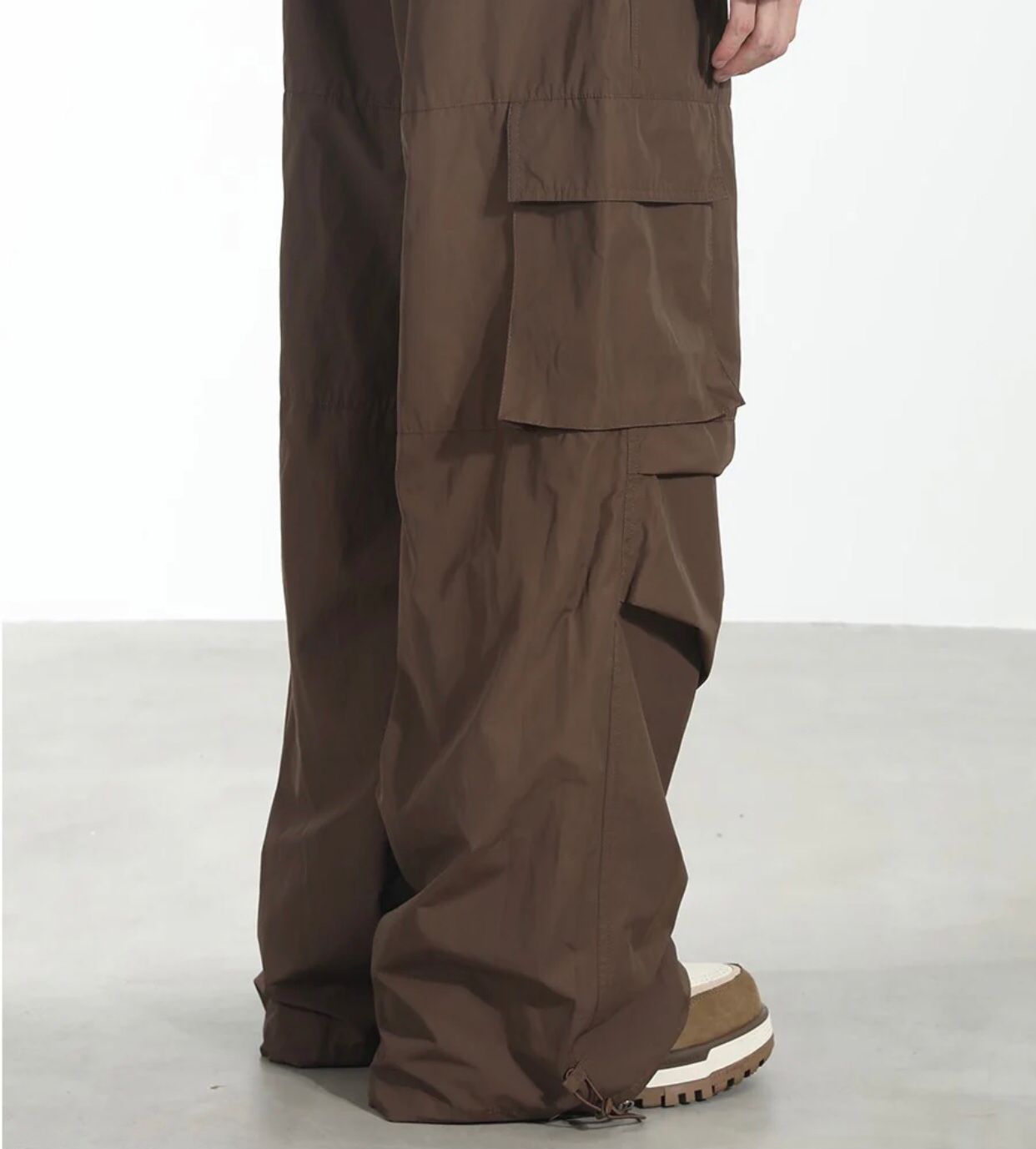 Men Wide Leg Trouser