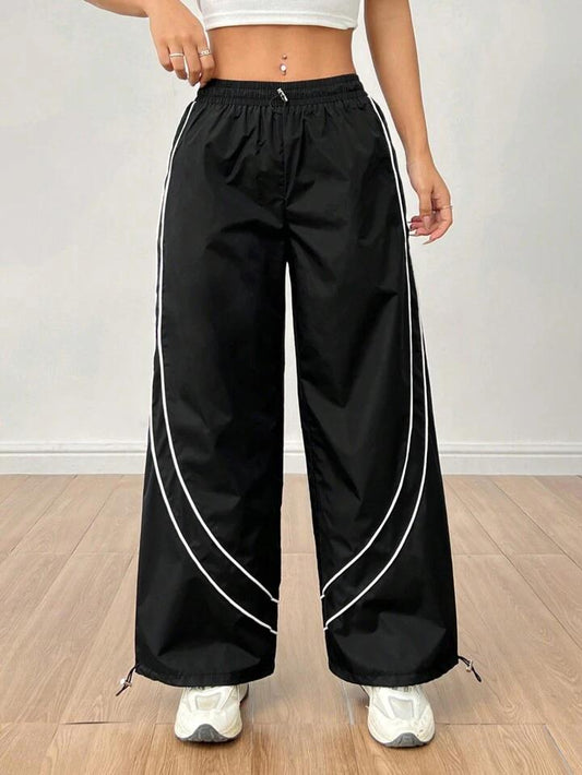 Korean piping Design Cargo Trouser