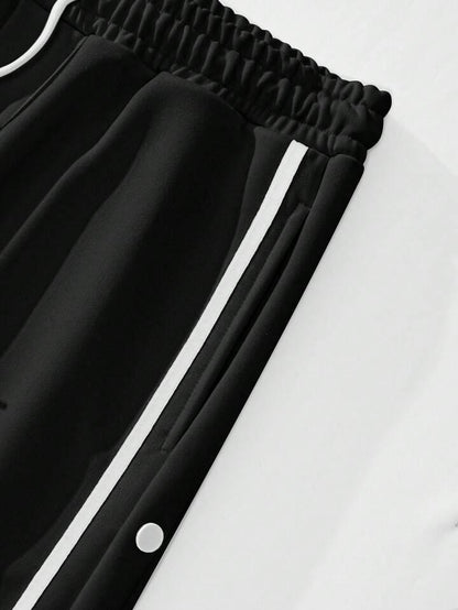 Button Strips Cargo Trouser