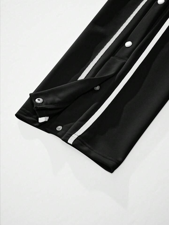Button Strips Cargo Trouser