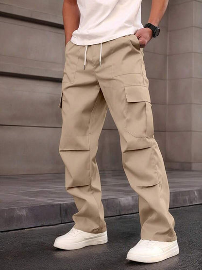 Flap Pockets Cargo Pants