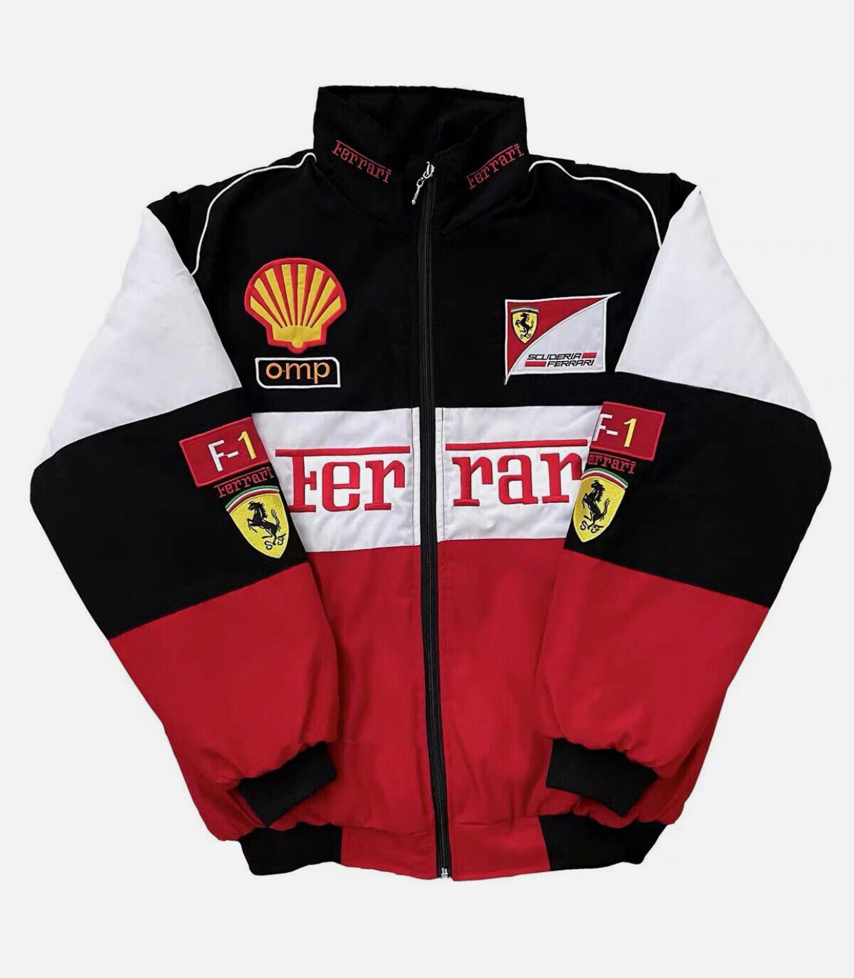 Ferrari Embroidered F1 Racing Jacket