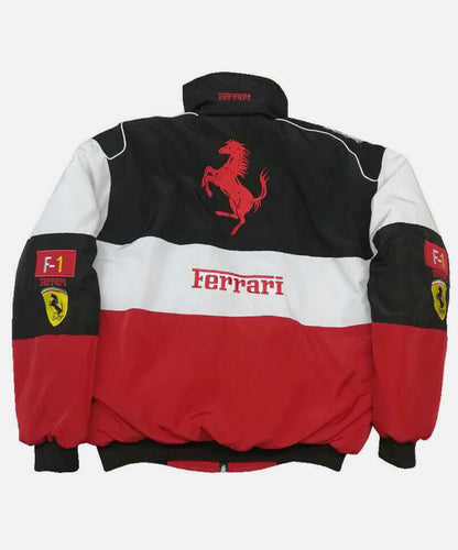 Ferrari Embroidered F1 Racing Jacket