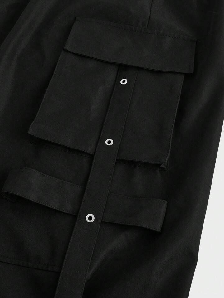 Black Men Cargo Pant