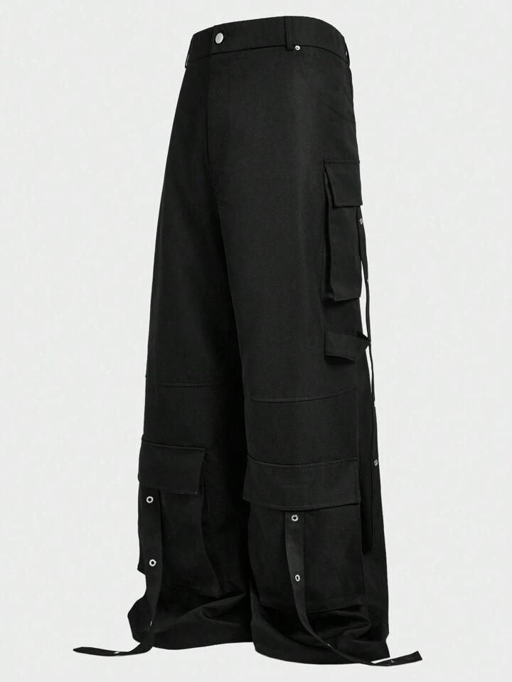 Black Men Cargo Pant