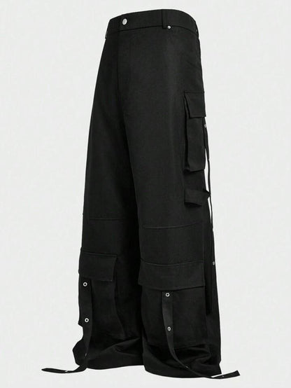 Black Men Cargo Pant