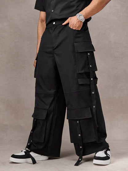 Black Men Cargo Pant