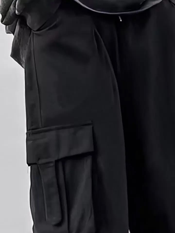 Black Pockets Cargo