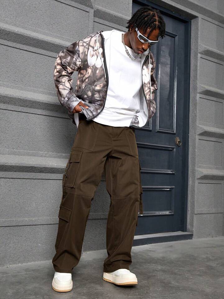 Brown Cargo Pants