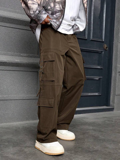 Brown Cargo Pants