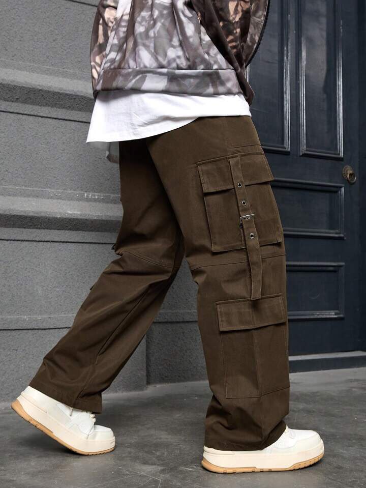 Brown Cargo Pants