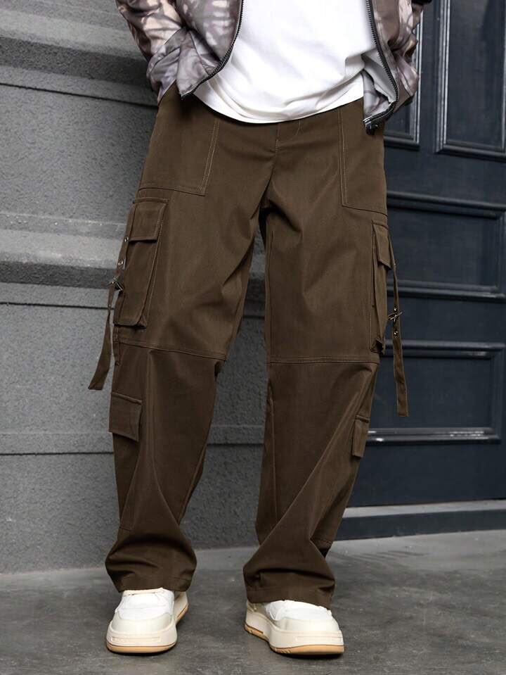 Brown Cargo Pants