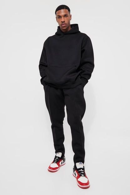 MEN BLACK TRACKSUIT